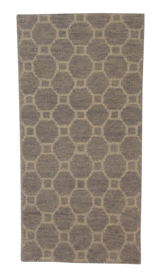 2x4 Modern Hand-Knotted Wool rug, Rug #101-5003