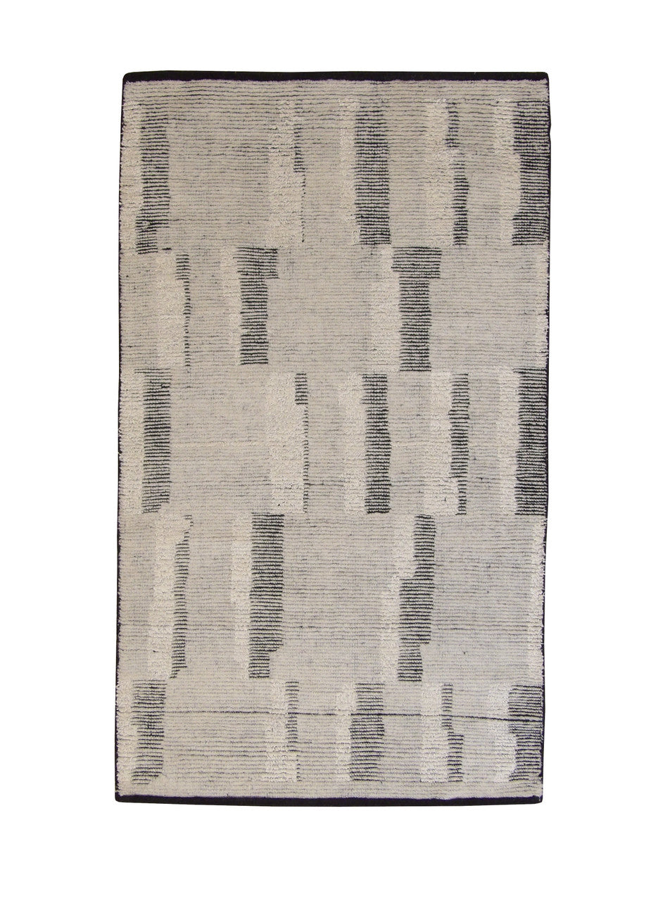 3x5 Modern Hand-Knotted Wool rug, Rug #101-5060