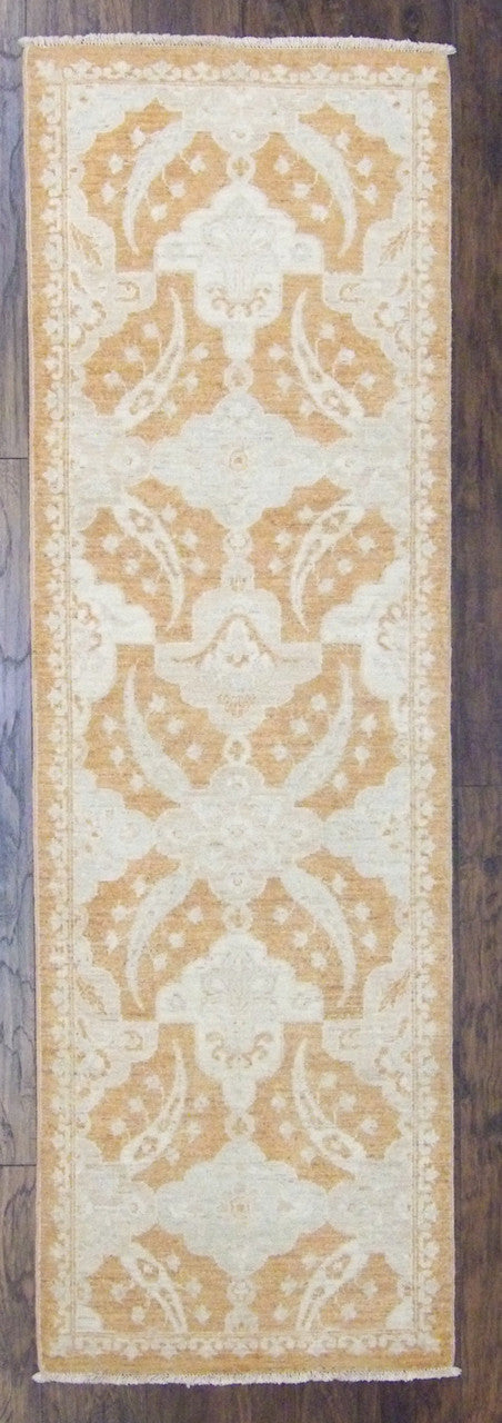 2x8 Oushak Hand-Knotted Wool rug, Rug #101-433
