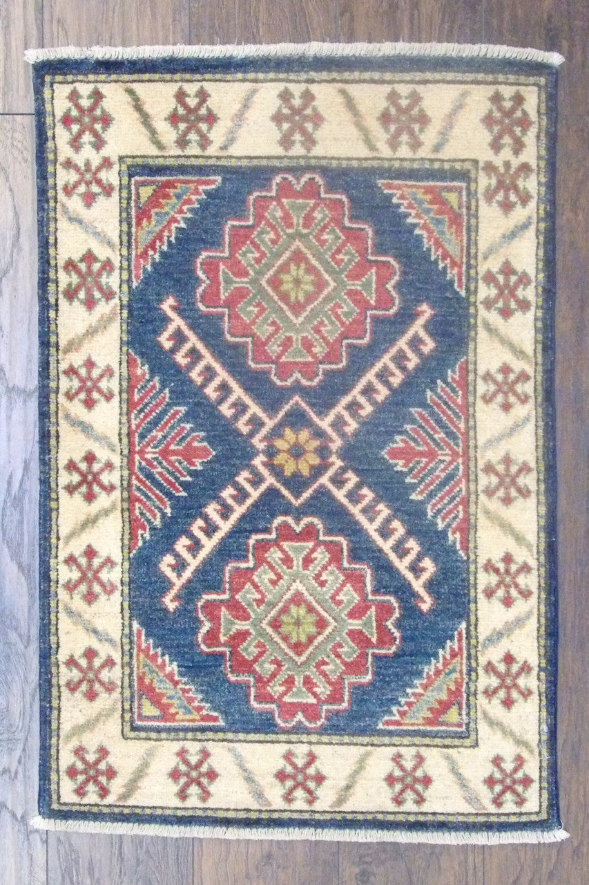 2x4 Tribal Hand-Knotted Wool rug, Rug #101-523