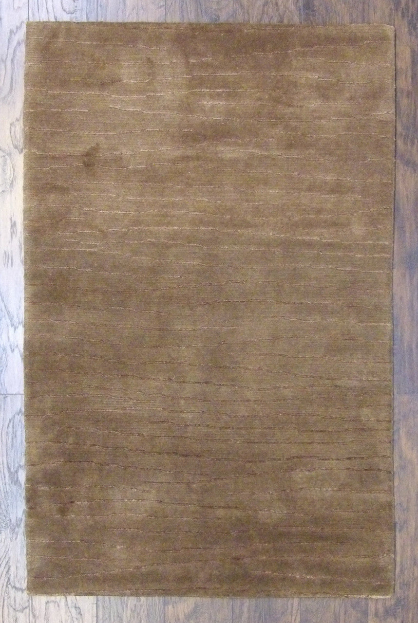 4x6 Modern Hand-Knotted Silk rug, Rug #101-363