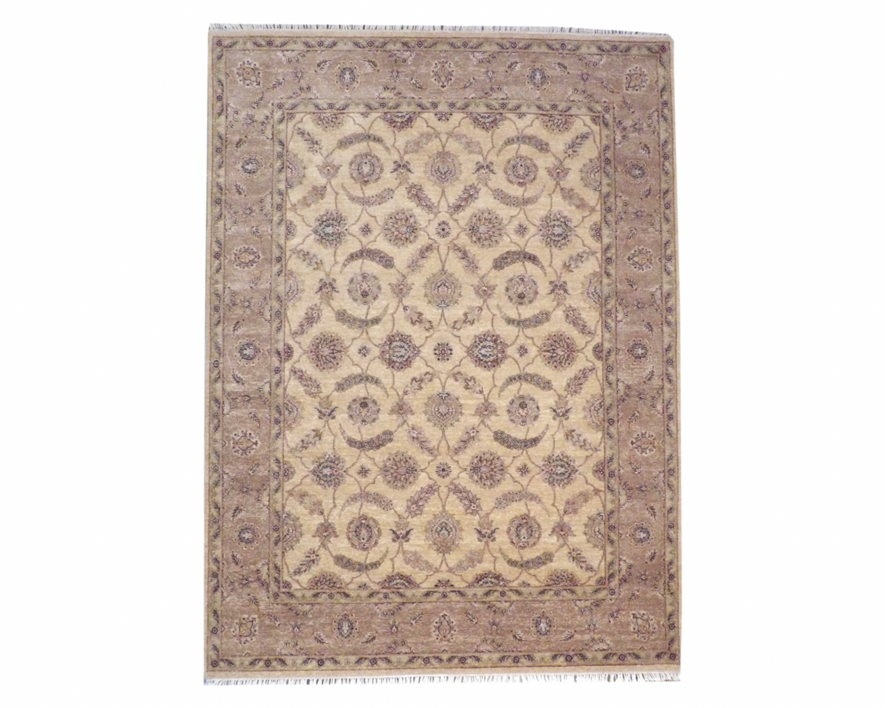 Oushak Hand-Knotted Wool rug, Rug #101-256