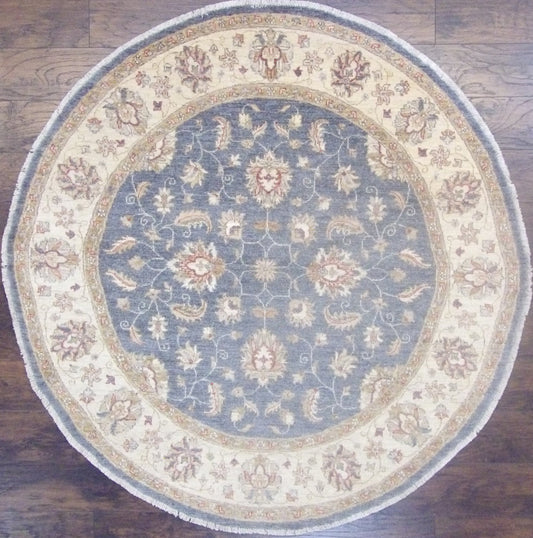 6x6 Oushak Hand-Knotted Wool rug, Rug #101-463