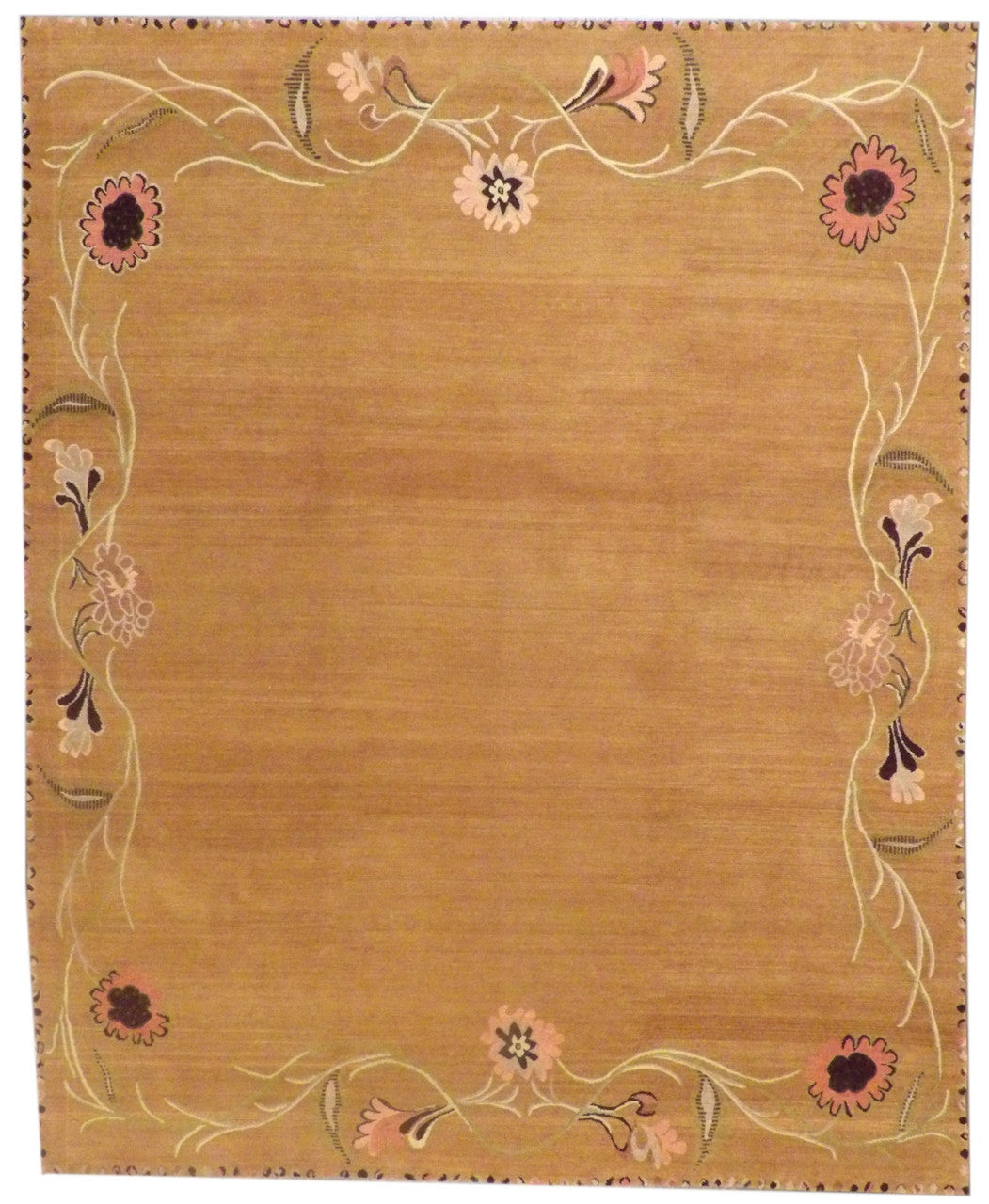 8x10 Modern Hand-Knotted Silk rug, Rug #101-1200