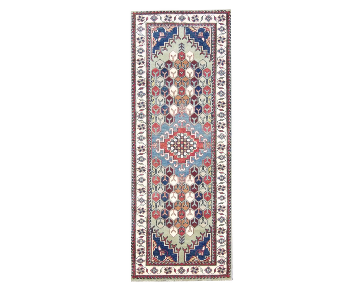 2x6 Tribal Hand-Knotted Wool rug, Rug #101-221