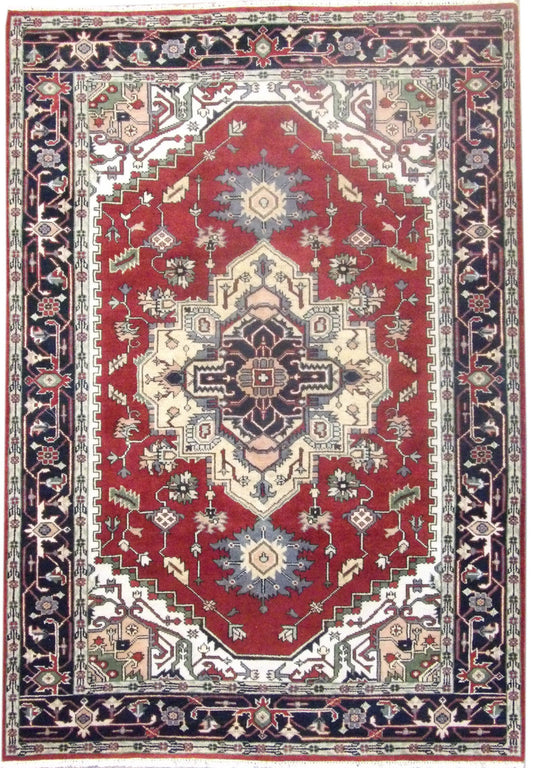 6x9 Traditional Hand-Knotted Wool rug, Rug #101-922