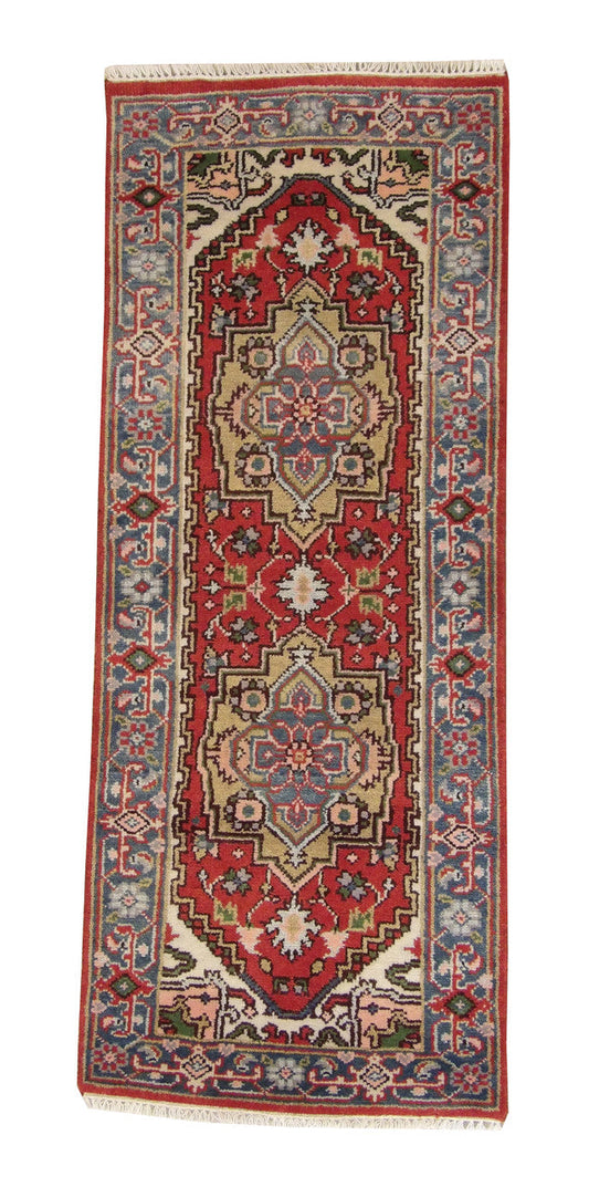 2x6 Tribal Hand-Knotted Wool rug, Rug #101-20304