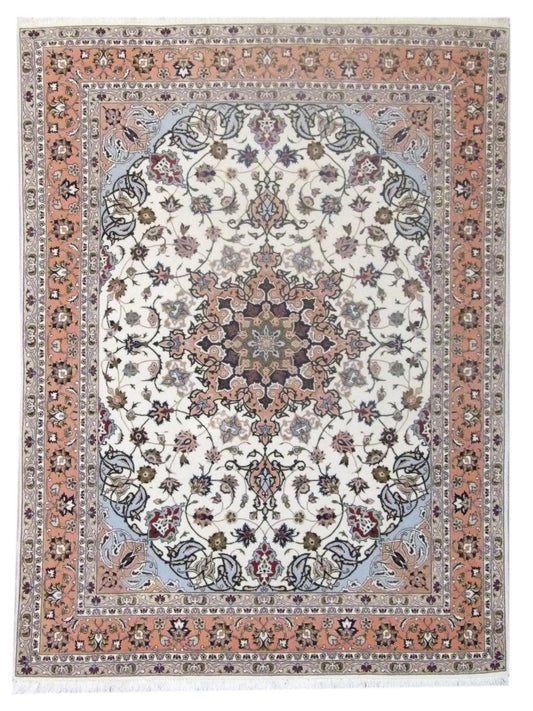 5x8 Traditional Hand-Knotted Silk rug, Rug #101-750