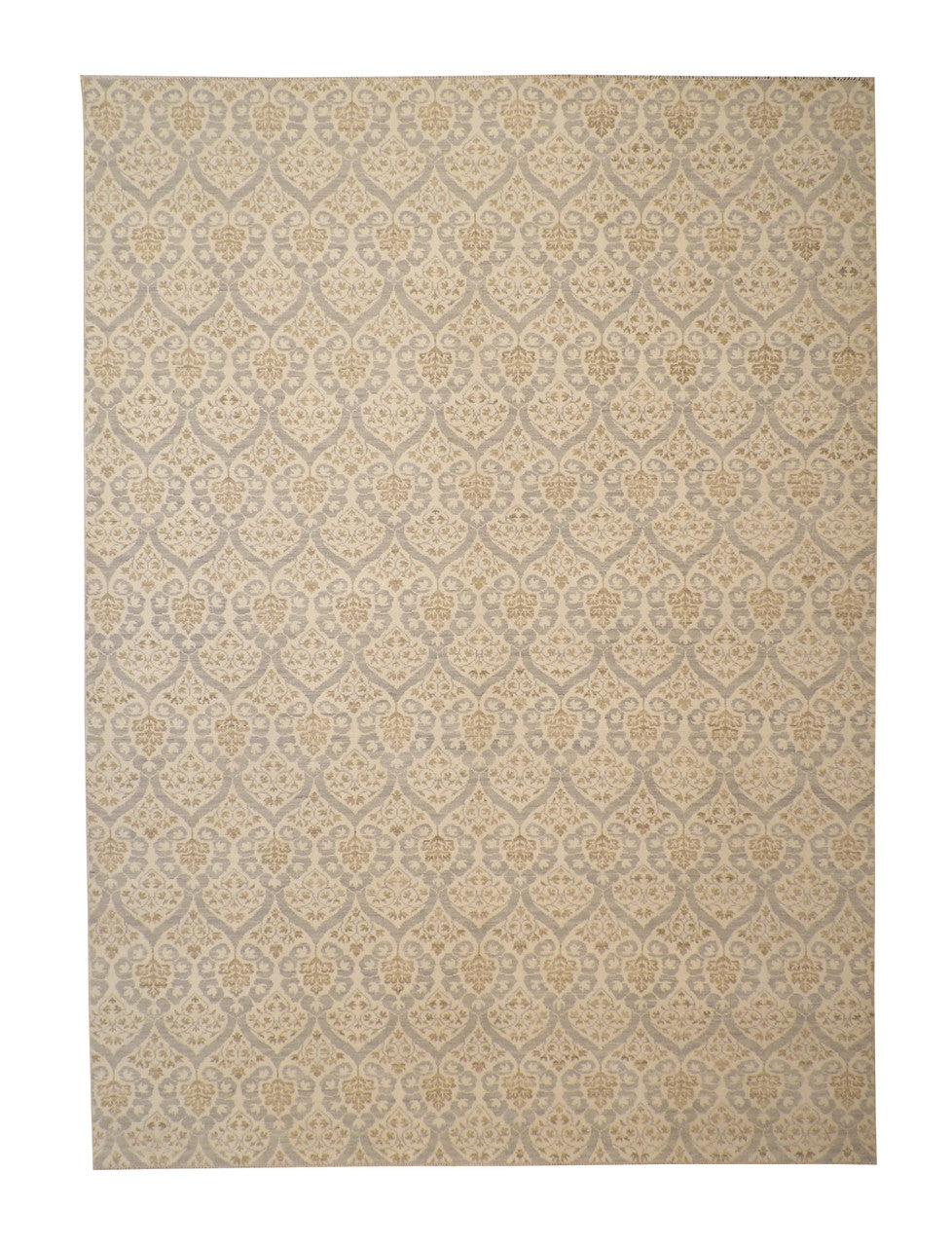 10x14 Ikat Hand-Knotted Wool rug, Rug #b-150