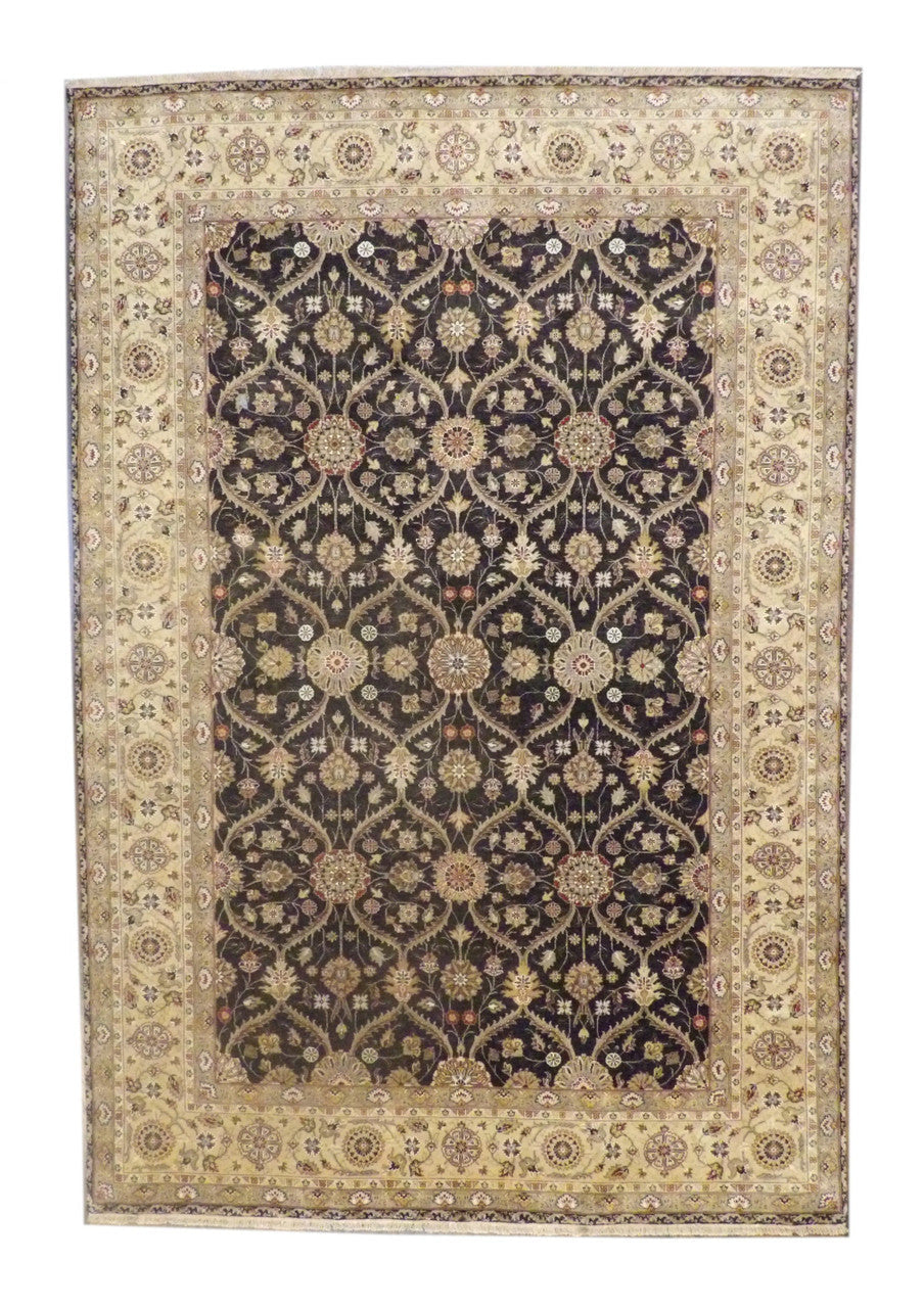 7x10 Traditional Hand-Knotted Silk rug, Rug #101-11251