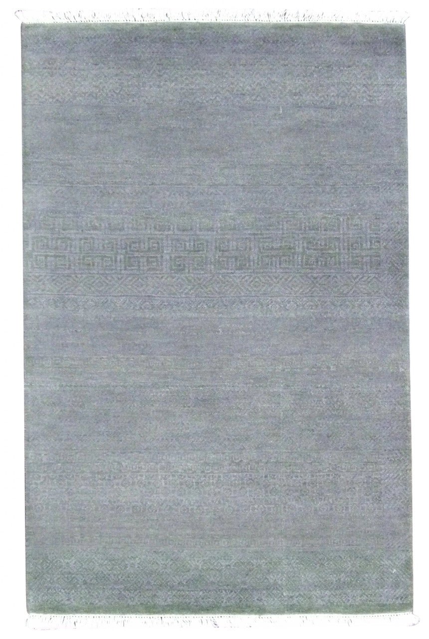 3x5 Modern Hand-Knotted Wool rug, Rug #101-190
