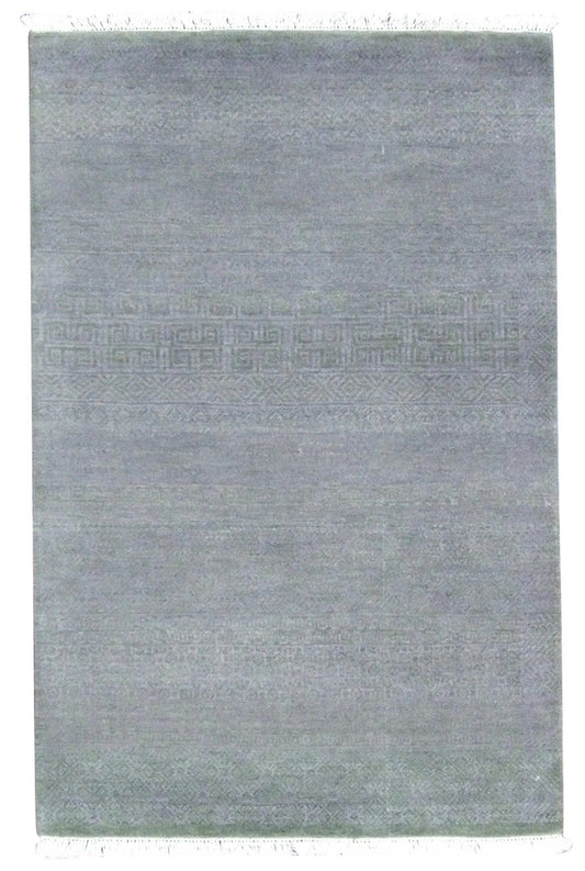 3x5 Modern Hand-Knotted Wool rug, Rug #101-190