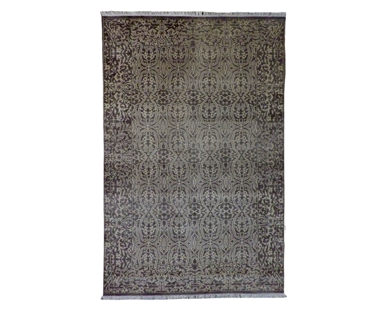 6x9 Transitional Hand-Knotted Wool rug, Rug #101-11171