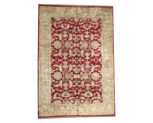 12x18 Antique Hand-Knotted Wool rug, Rug #101-1147