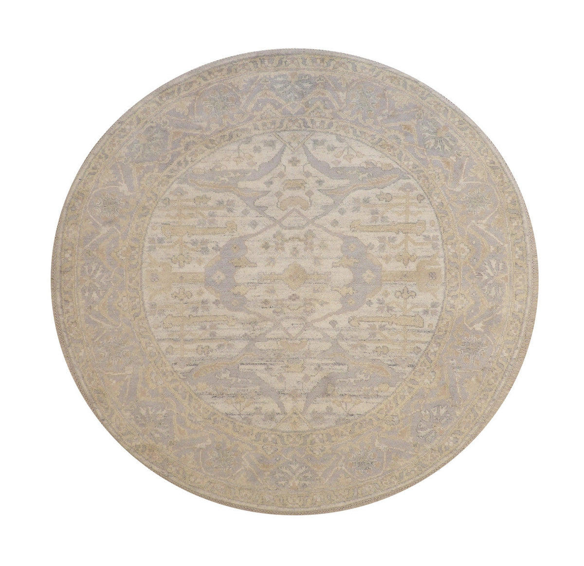 8x8 Oushak Hand-Knotted Wool rug, Rug #101-20338