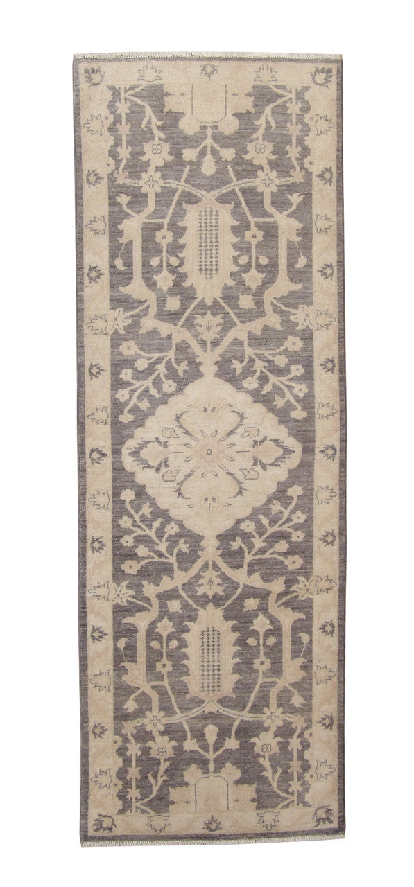 3x8 Oushak Hand-Knotted Wool rug, Rug #b-131