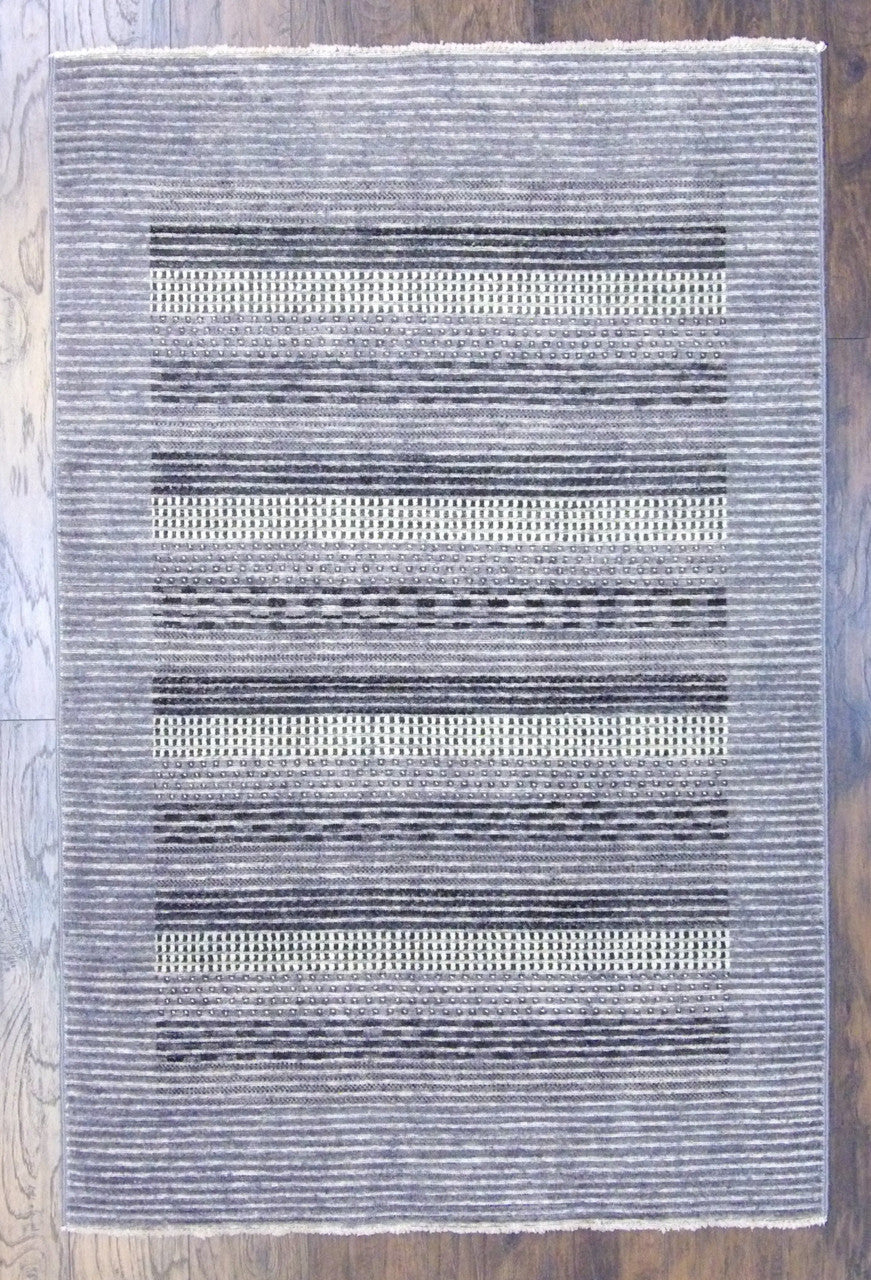 4x6 Modern Hand-Knotted Wool rug, Rug #101-371