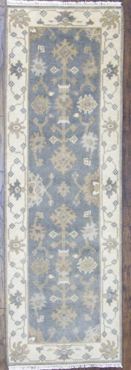 Oushak Hand-Knotted Wool rug, Rug #101-420