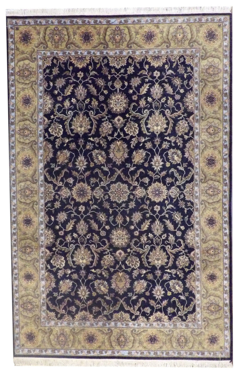 6x9 Vintage Hand-Knotted Wool rug, Rug #101-1123