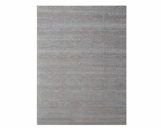 3x5 Modern Hand-Knotted Silk rug, Rug #101-151