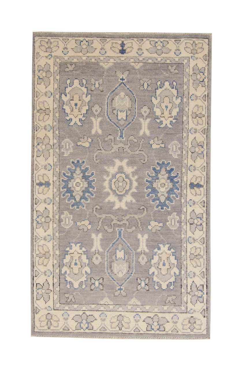 3x5 Oushak Hand-Knotted Wool rug, Rug #101-2092