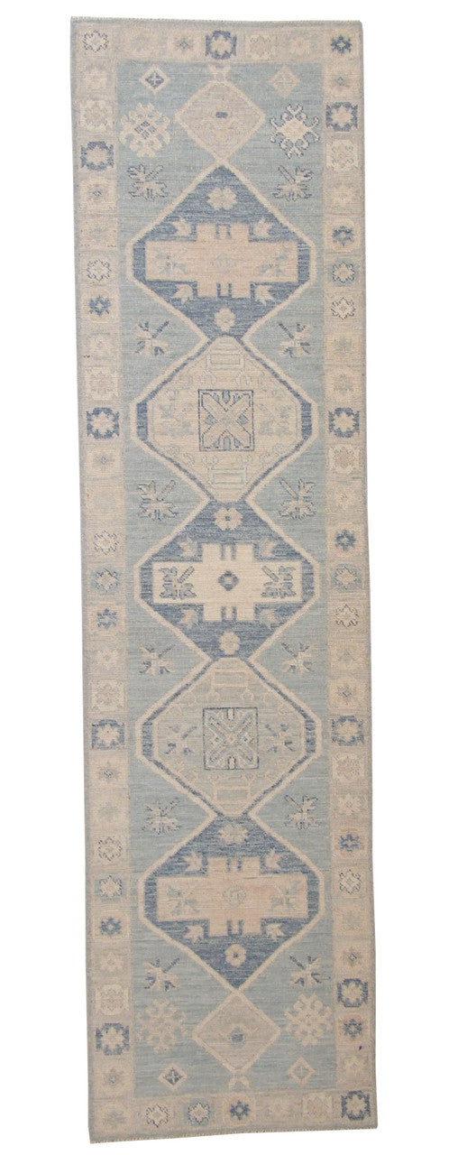 2x10 Oushak Hand-Knotted Wool rug, Rug #101-20353