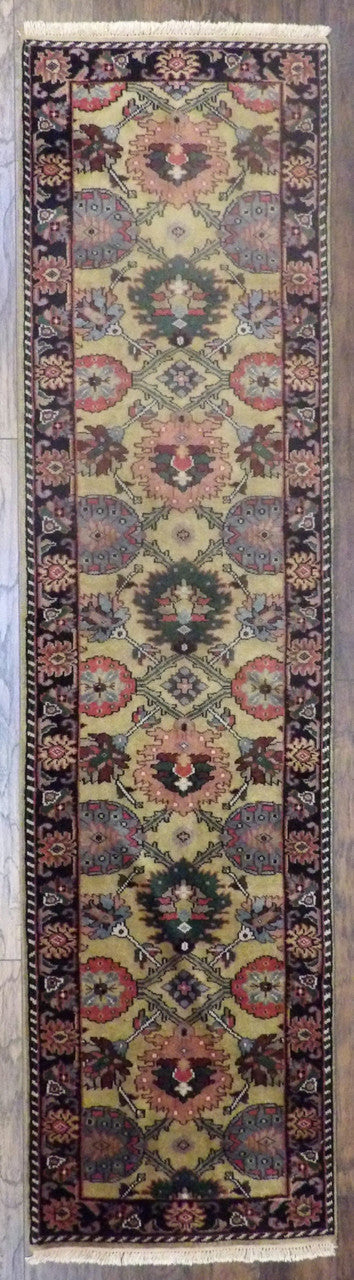 2x10 Antique Hand-Knotted Wool rug, Rug #101-600