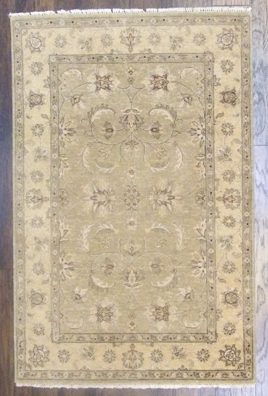 4x6 Oushak Hand-Knotted Wool rug, Rug #101-653