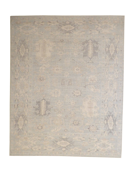8x10 Oushak Hand-Knotted Wool rug, Rug #101-5069
