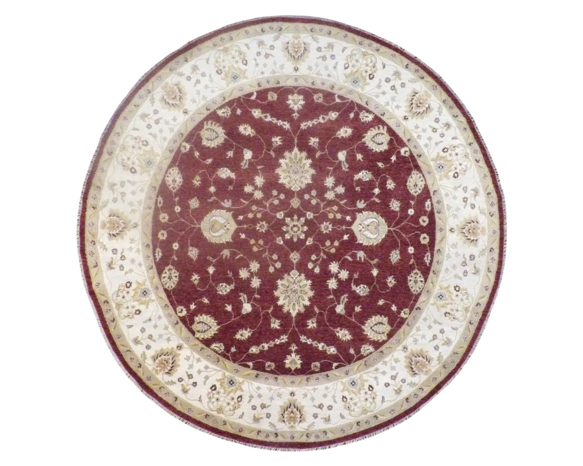 Oushak Hand-Knotted Wool rug, Rug #101-11422