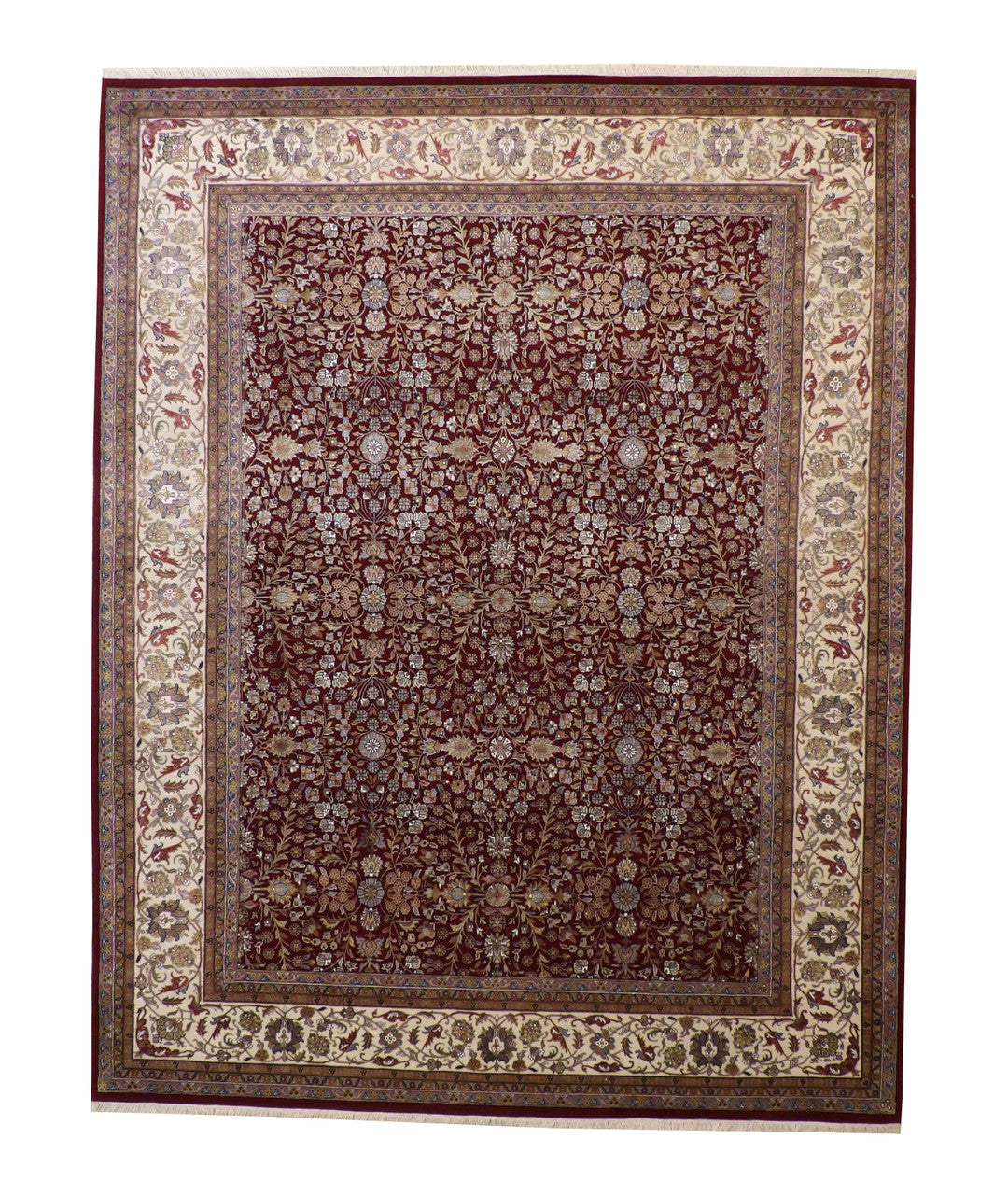 8x10 Antique Hand-Knotted Wool rug, Rug #101-20237
