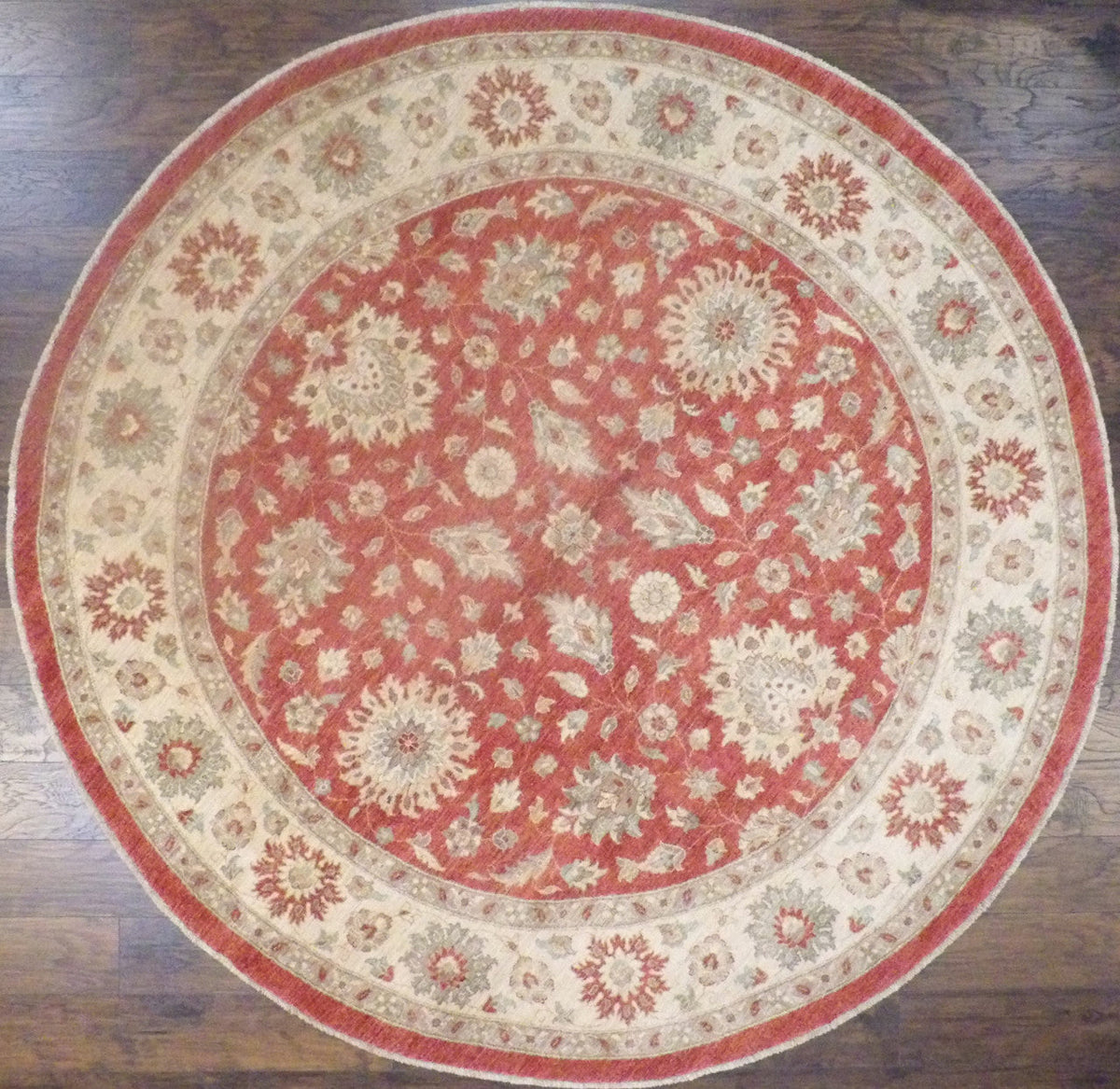 9x9 Oushak Hand-Knotted Wool rug, Rug #101-505