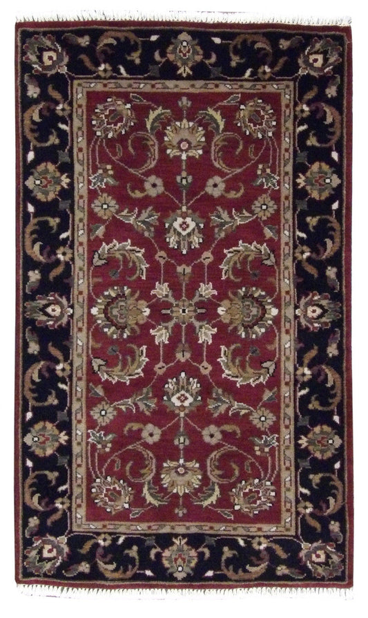 3x5 Traditional Hand-Knotted Wool rug, Rug #101-134
