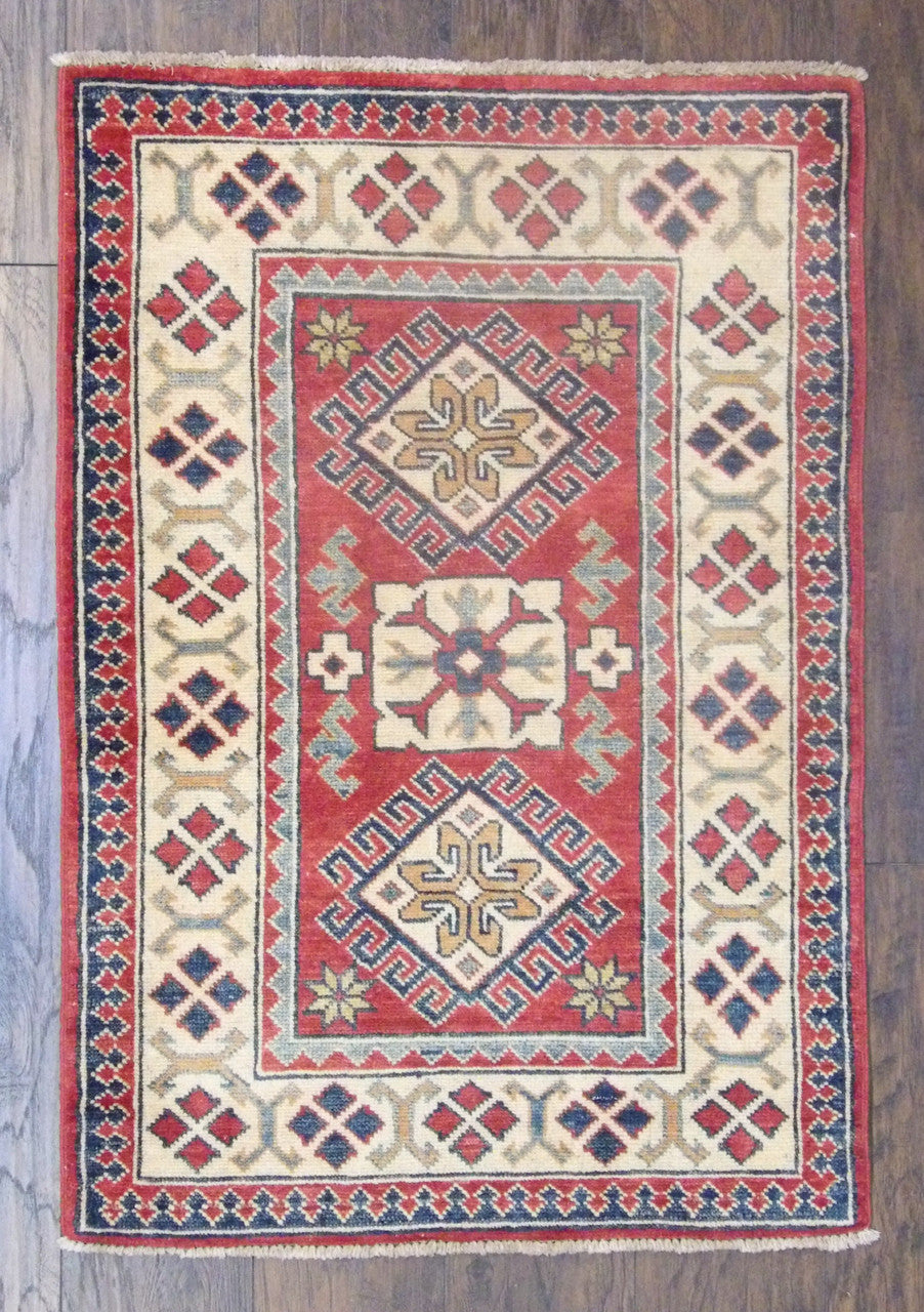 2x4 Tribal Hand-Knotted Wool rug, Rug #101-545