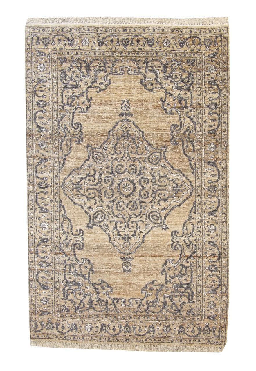 5x8 Modern Hand-Knotted Wool rug, Rug #101-2269