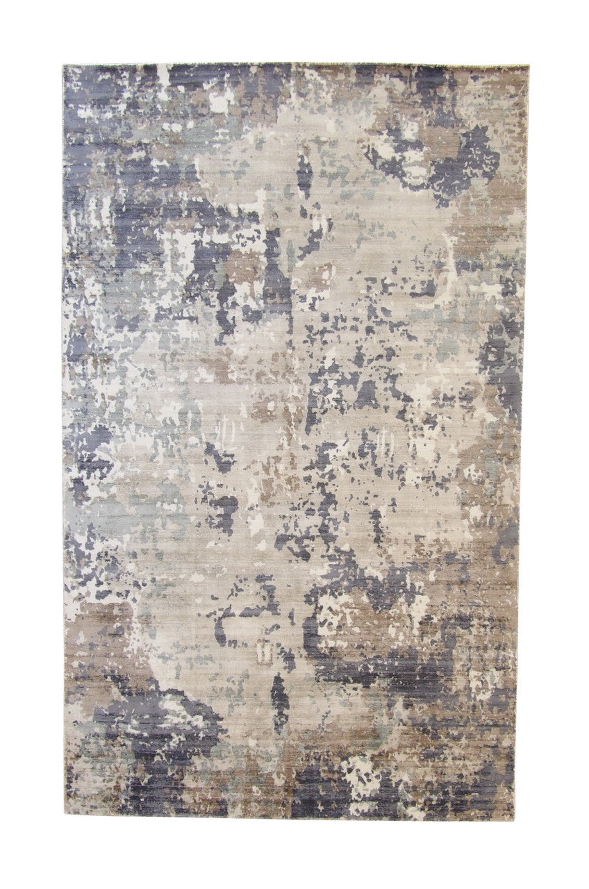 5x8 Modern Hand Loom Silk rug, Rug #101-5130