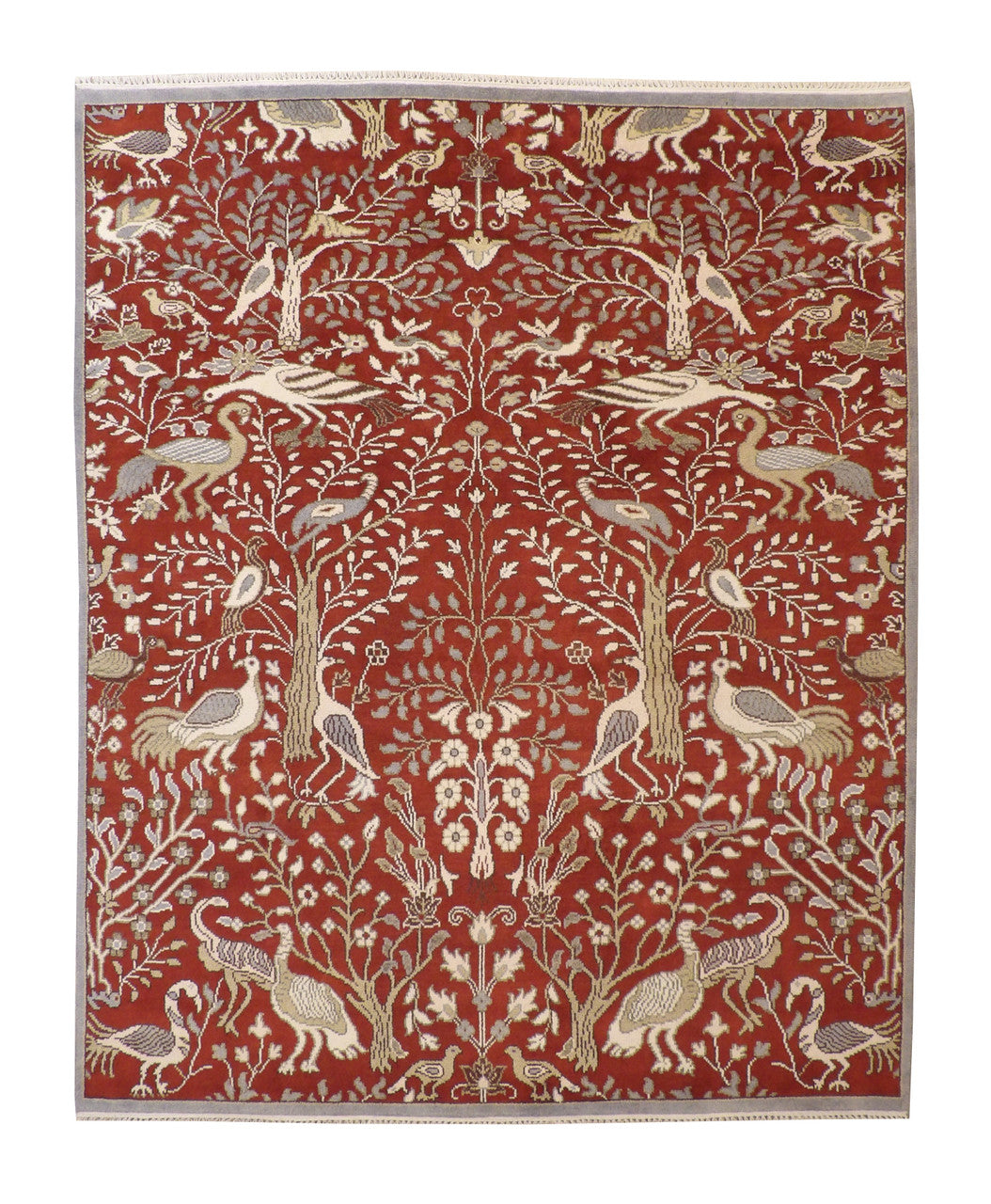 8x10 Tribal Hand-Knotted Wool rug, Rug #101-20260