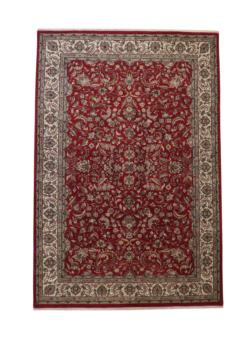 7x10 Traditional Hand-Knotted Wool rug, Rug #101-2234