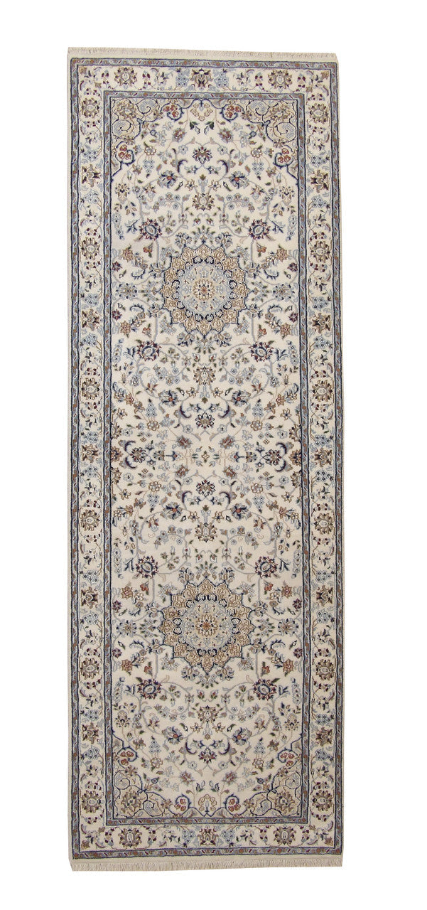 3x8 Traditional Hand-Knotted Silk rug, Rug #101-2372