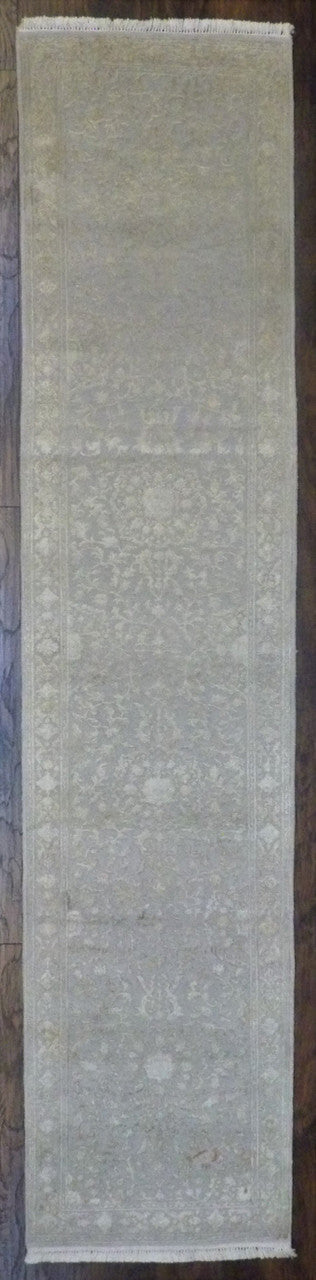 2x12 Traditional Hand-Knotted Silk rug, Rug #101-704