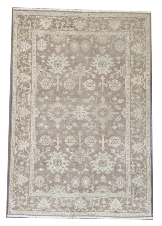 5x8 Oushak Hand-Knotted Wool rug, Rug #101-11341