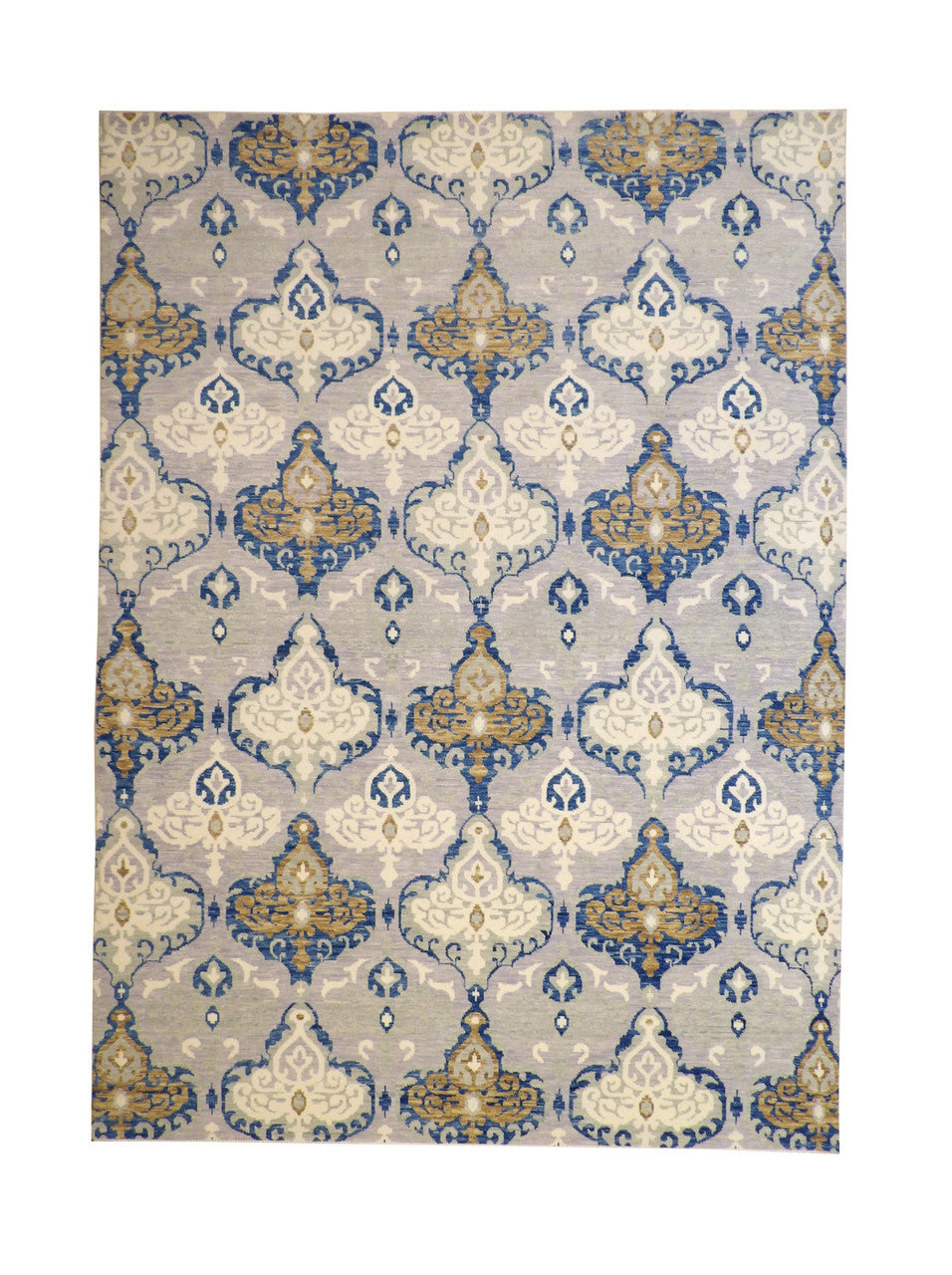 10x14 Ikat Hand-Knotted Wool rug, Rug #101-2143