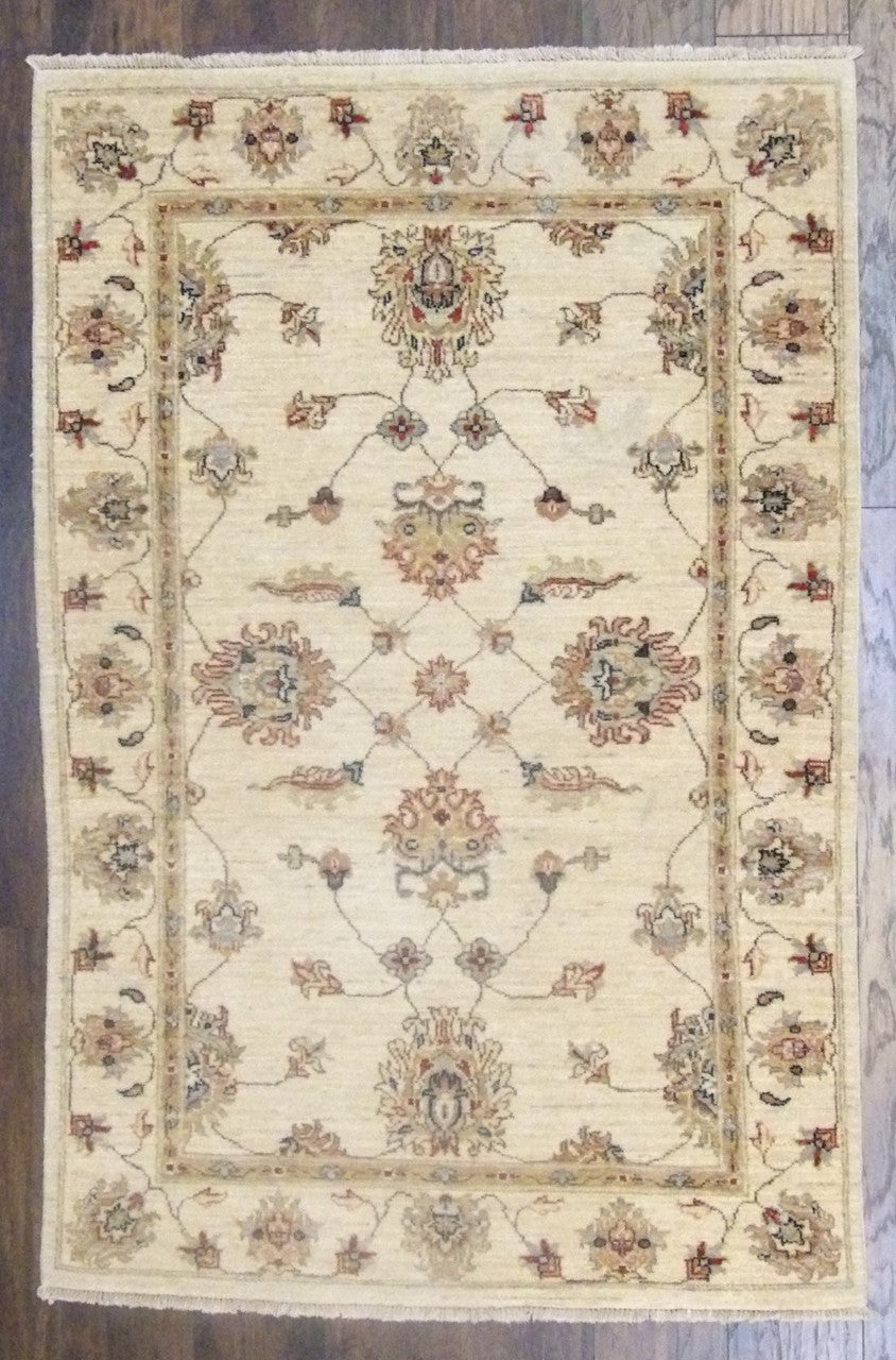 4x6 Oushak Hand-Knotted Wool rug, Rug #101-717