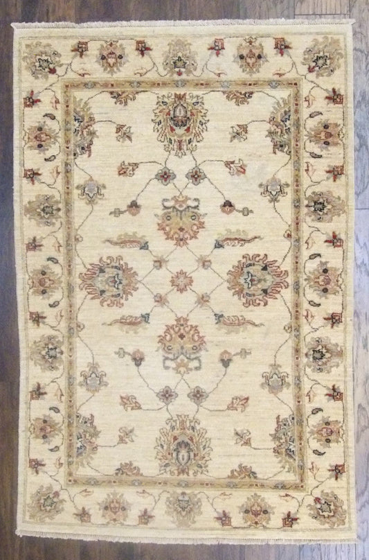 4x6 Oushak Hand-Knotted Wool rug, Rug #101-717