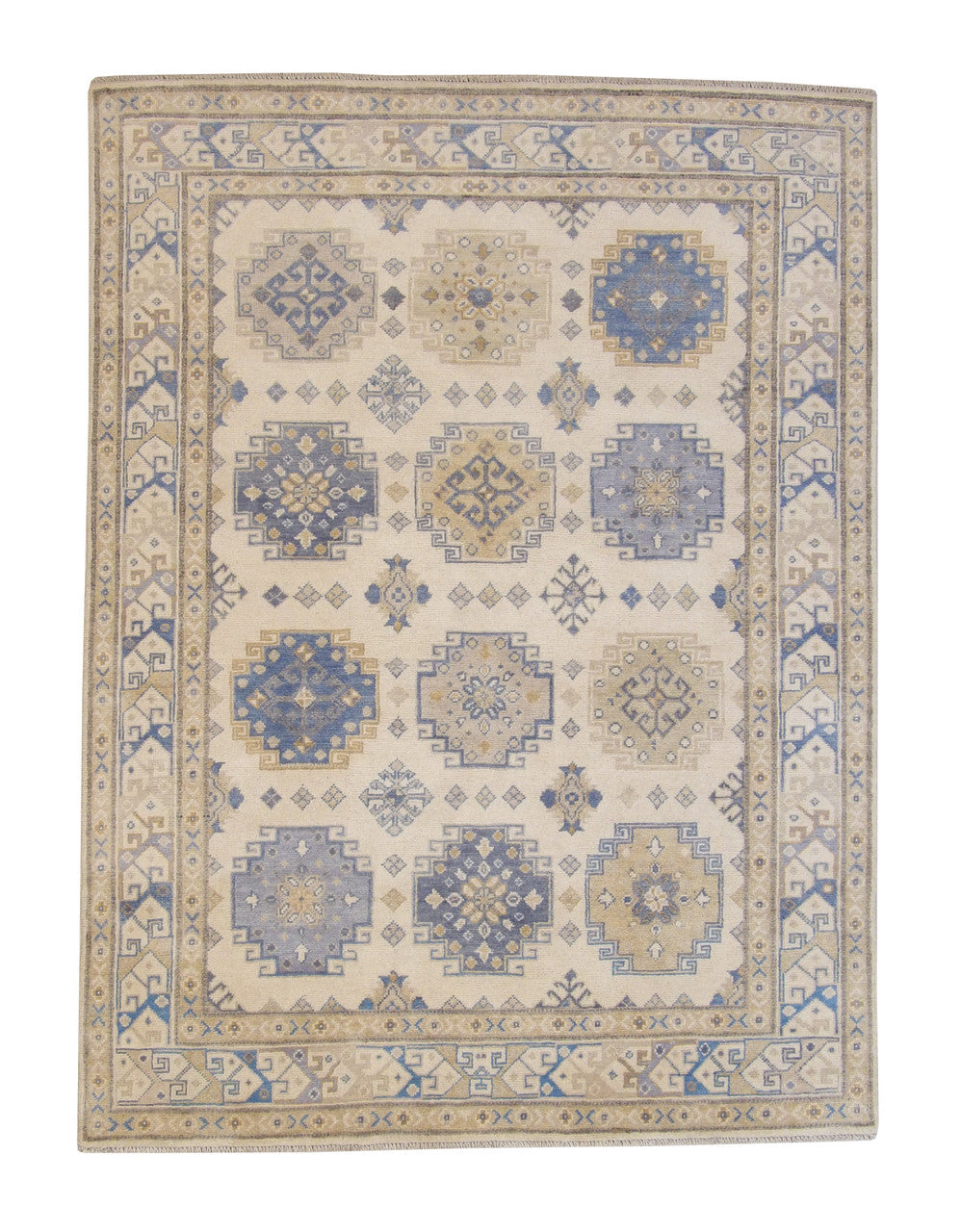 5x7 Tribal Hand-Knotted Wool rug, Rug #101-3036
