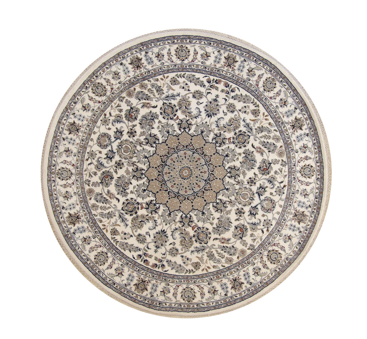 6x6 Traditional Hand-Knotted Wool rug, Rug #101-2346