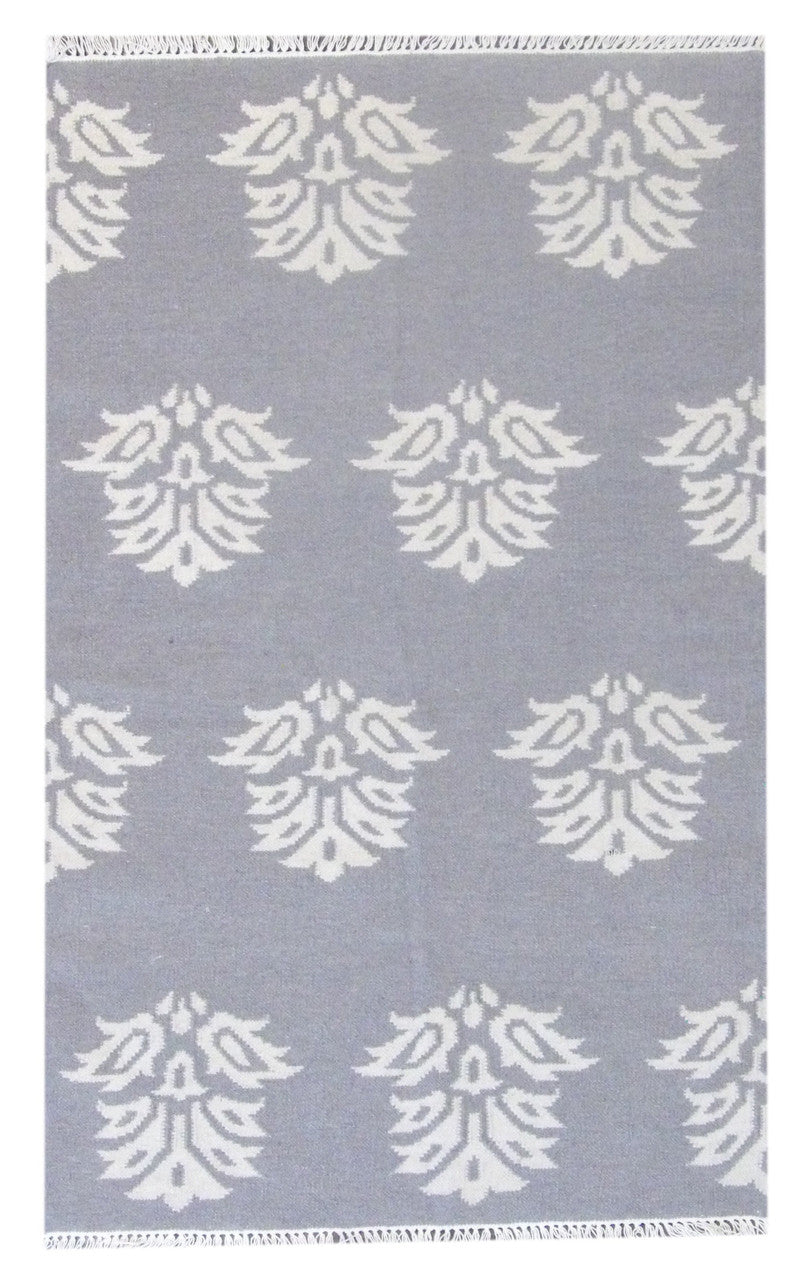 3x5 Flatweave Hand-Knotted Wool rug, Rug #101-1107