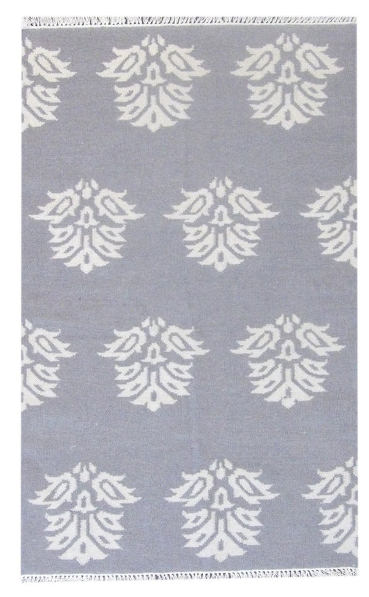 3x5 Flatweave Hand-Knotted Wool rug, Rug #101-1107