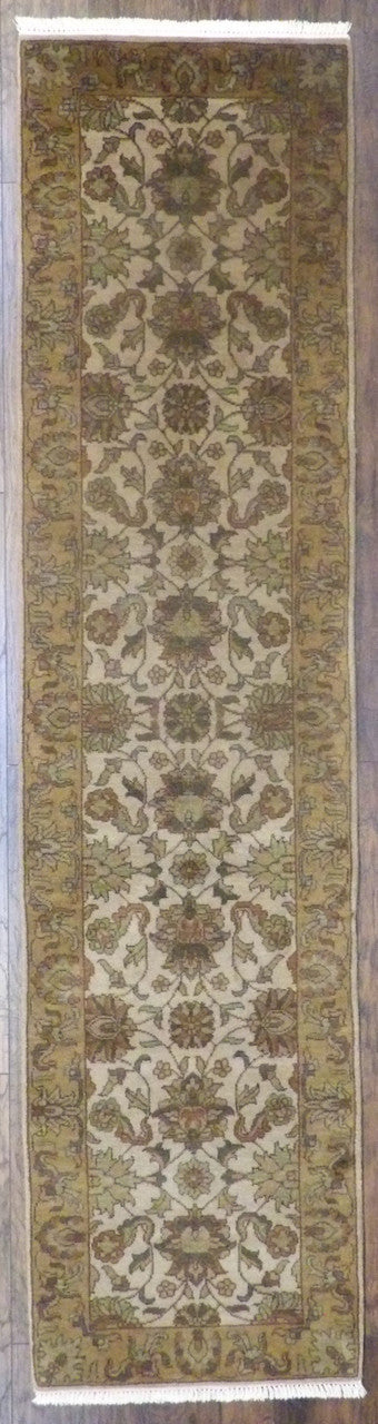 2x10 Traditional Hand-Knotted Wool rug, Rug #101-609
