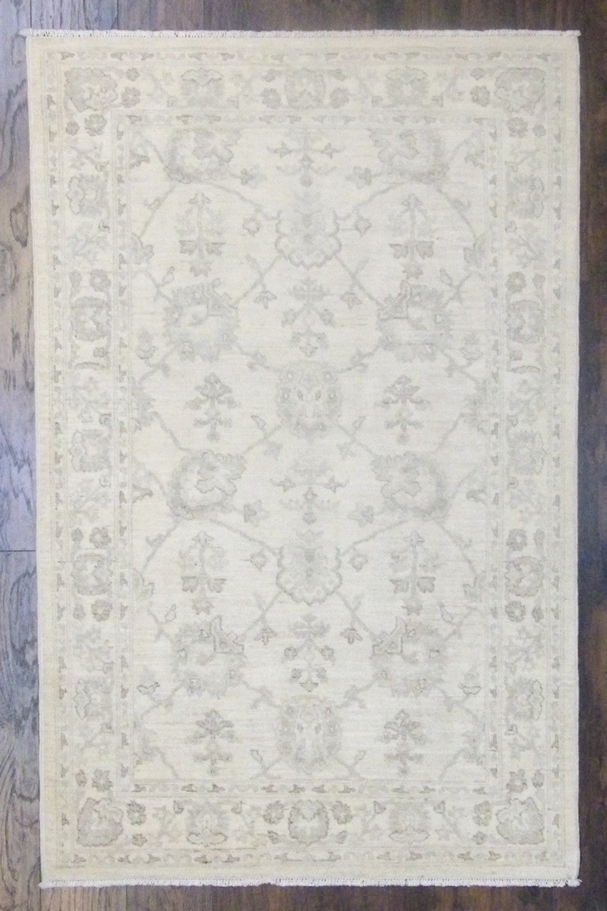 4x6 Oushak Hand-Knotted Wool rug, Rug #101-672
